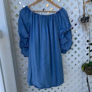 Zara woman Denim collection dress